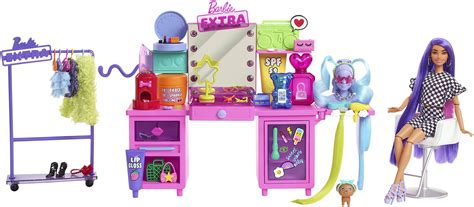 barbie doll vanity set|barbie pet doll.